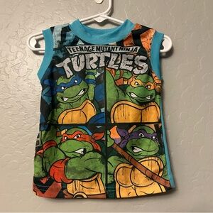 ⭐️Nickelodeon Teenage Mutant Ninja Turtles 2016 sleeveless tank top size 12 mo